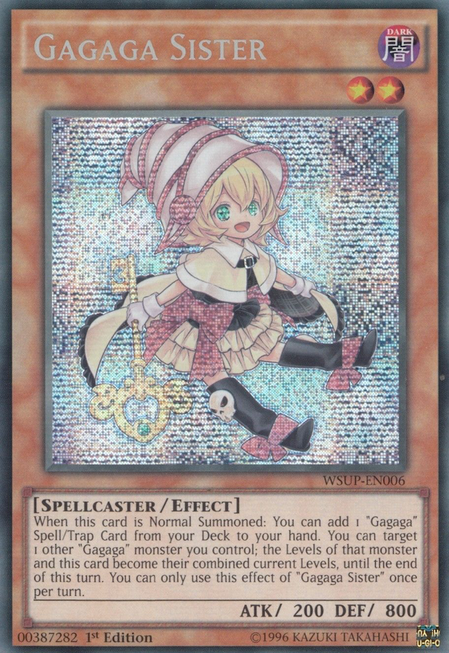 Gagaga Sister [WSUP-EN006] Secret Rare | Chromatic Games
