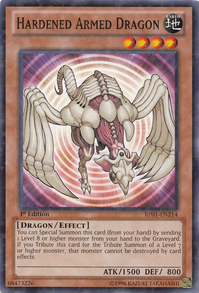 Hardened Armed Dragon [BP01-EN214] Starfoil Rare | Chromatic Games
