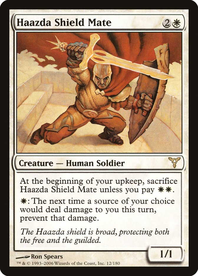 Haazda Shield Mate 12/180 (Dissension)  | Chromatic Games