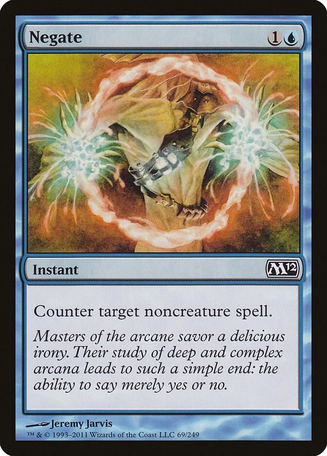 Negate 69/249 (Magic 2012 (M12))  | Chromatic Games
