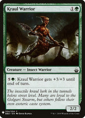 Kraul Warrior [Mystery Booster] | Chromatic Games