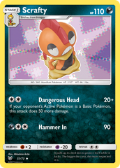 Scrafty (51/73) [Sun & Moon: Shining Legends] | Chromatic Games