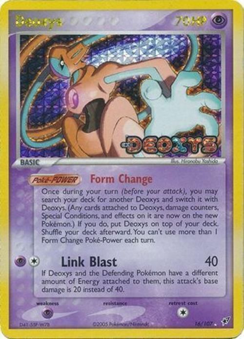 Deoxys (16/107) (Stamped) [EX: Deoxys] | Chromatic Games