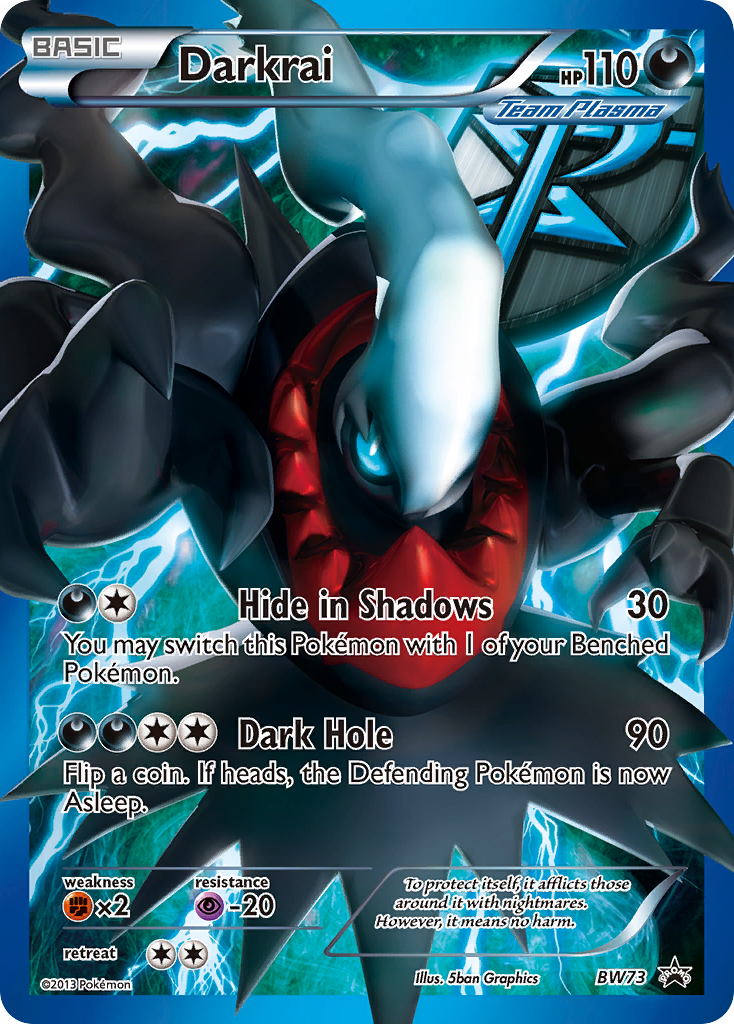 Darkrai (BW73) (Jumbo Card) [Black & White: Black Star Promos] | Chromatic Games