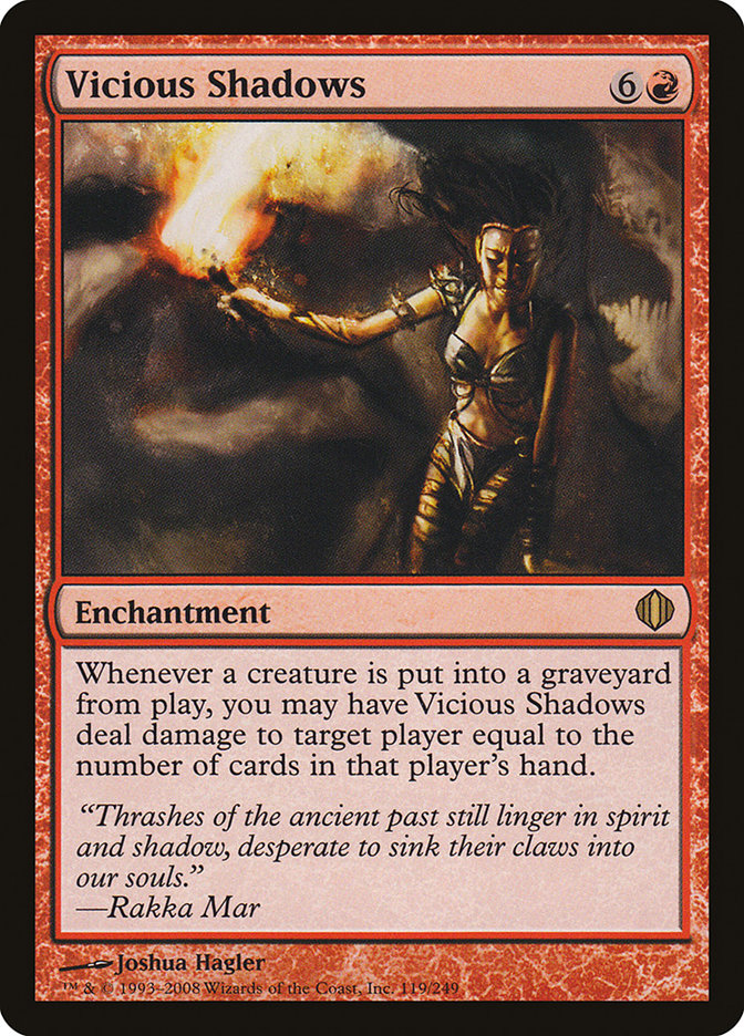 Vicious Shadows 119/249 (Shards of Alara)  - Foil | Chromatic Games