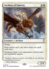 Archon of Emeria (White Border) [Mystery Booster 2] | Chromatic Games