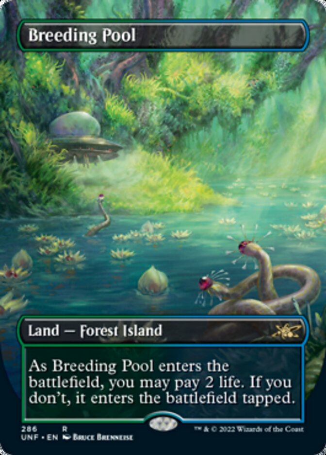 Breeding Pool (Borderless) [Unfinity] | Chromatic Games