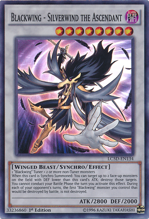 Blackwing - Silverwind the Ascendant [LC5D-EN134] Super Rare | Chromatic Games