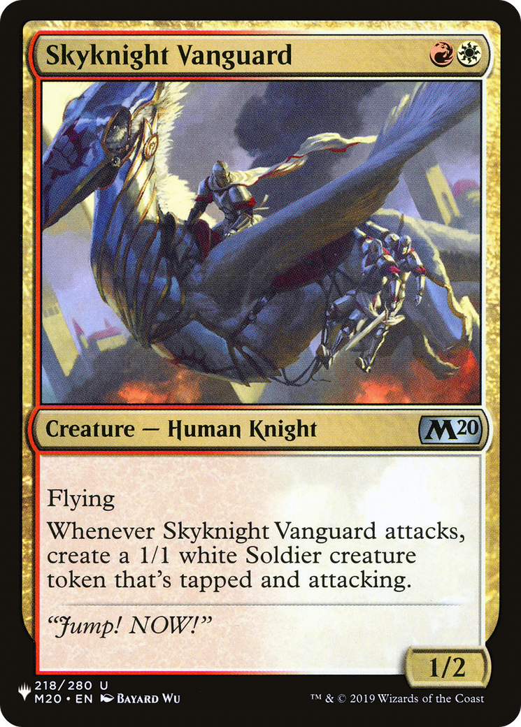 Skyknight Vanguard [The List Reprints] | Chromatic Games