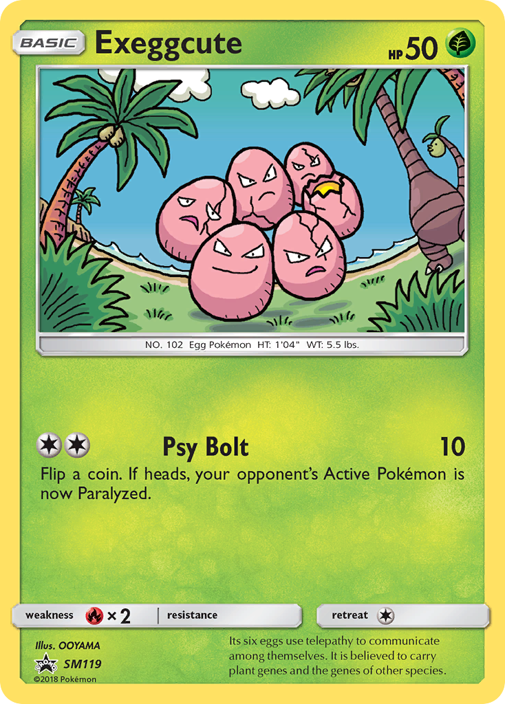 Exeggcute (SM119) [Sun & Moon: Black Star Promos] | Chromatic Games