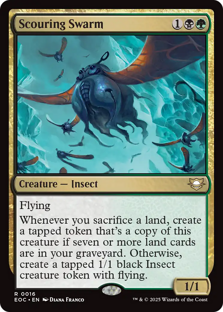 Scouring Swarm [Edge of Eternities Commander] | Chromatic Games