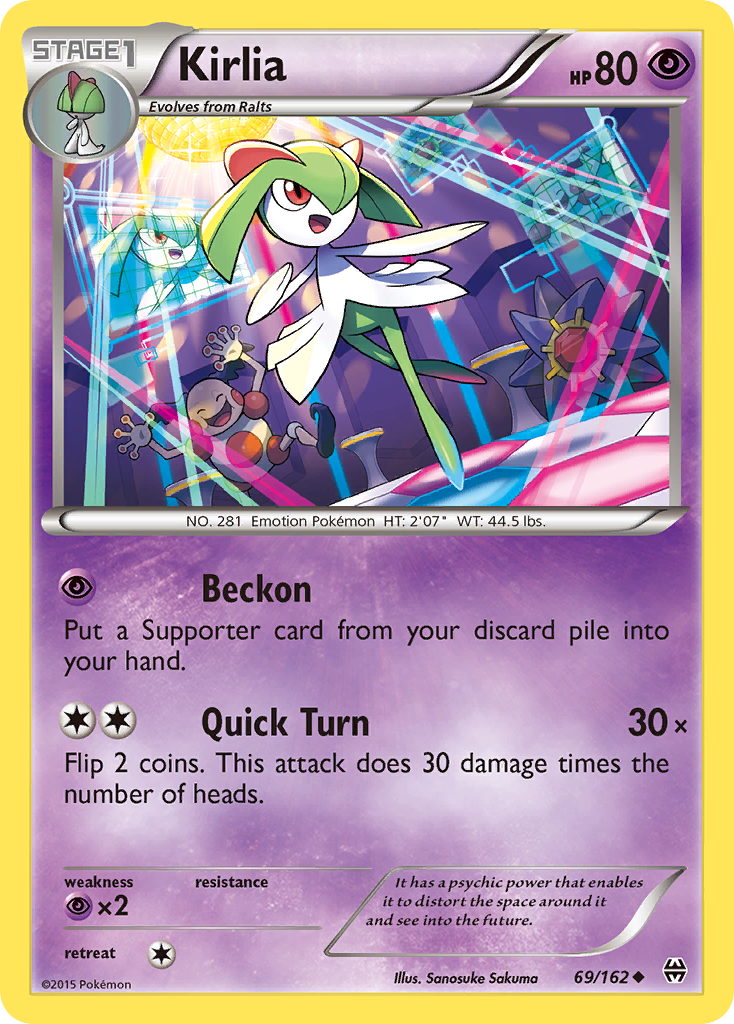 Kirlia (69/162) [XY: BREAKthrough] | Chromatic Games