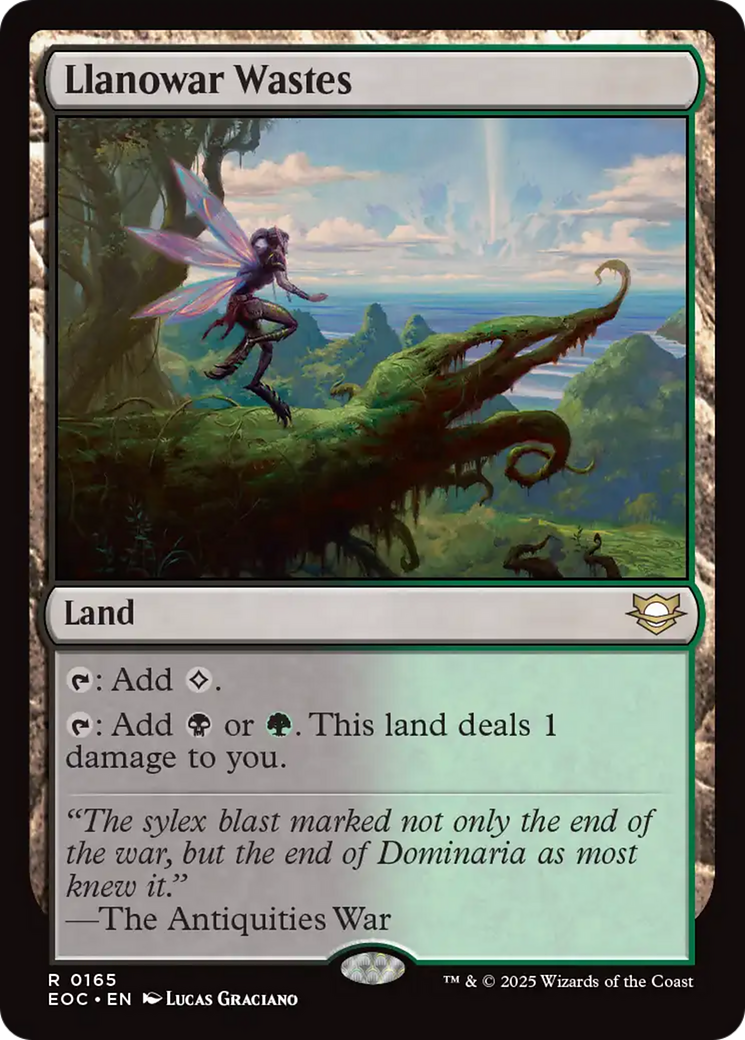 Llanowar Wastes [Edge of Eternities Commander] | Chromatic Games