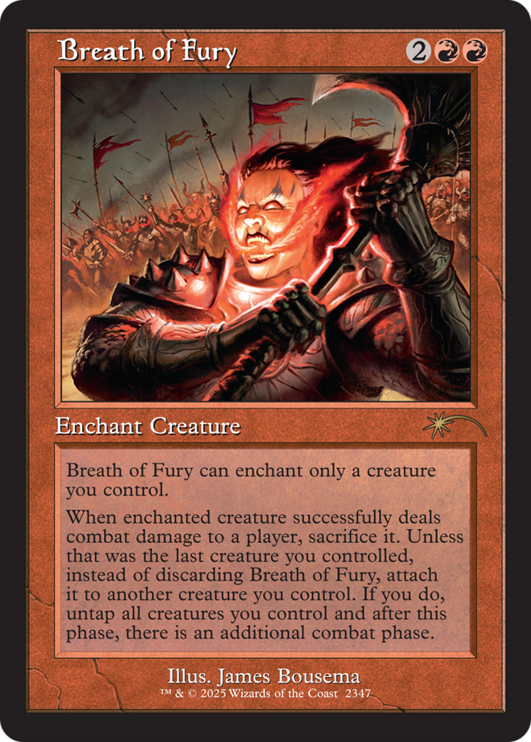 Breath of Fury [Secret Lair Drop Series] | Chromatic Games