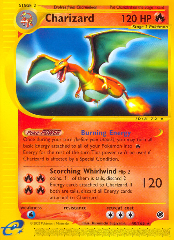 Charizard (40/165) [Expedition: Base Set] | Chromatic Games