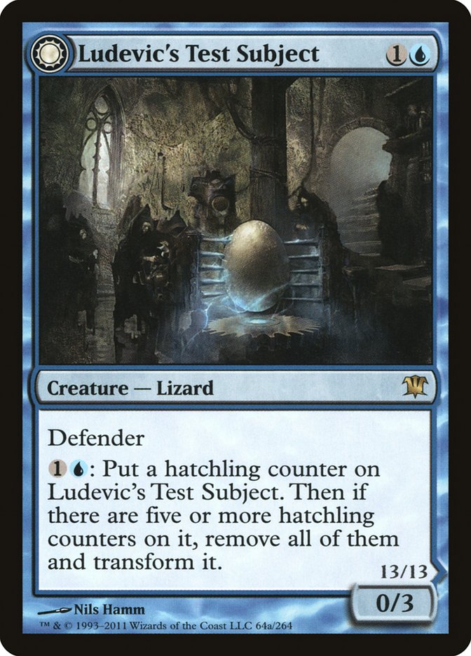 Ludevic's Test Subject // Ludevic's Abomination 64/264 (Innistrad)  | Chromatic Games