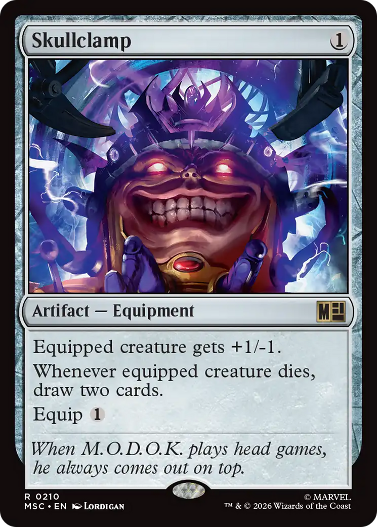 Skullclamp (Surge Foil) [Marvel Super Heroes Commander] | Chromatic Games