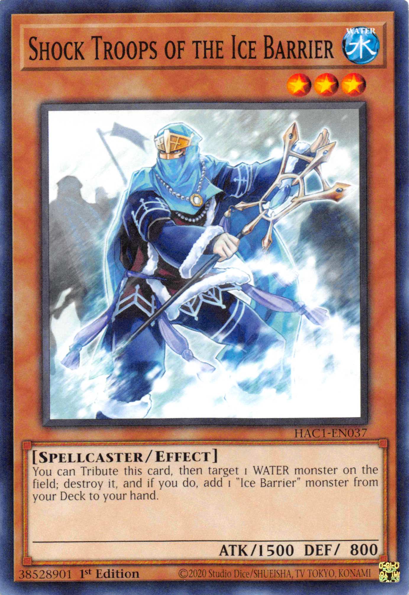 Shock Troops of the Ice Barrier [HAC1-EN037] Common | Chromatic Games