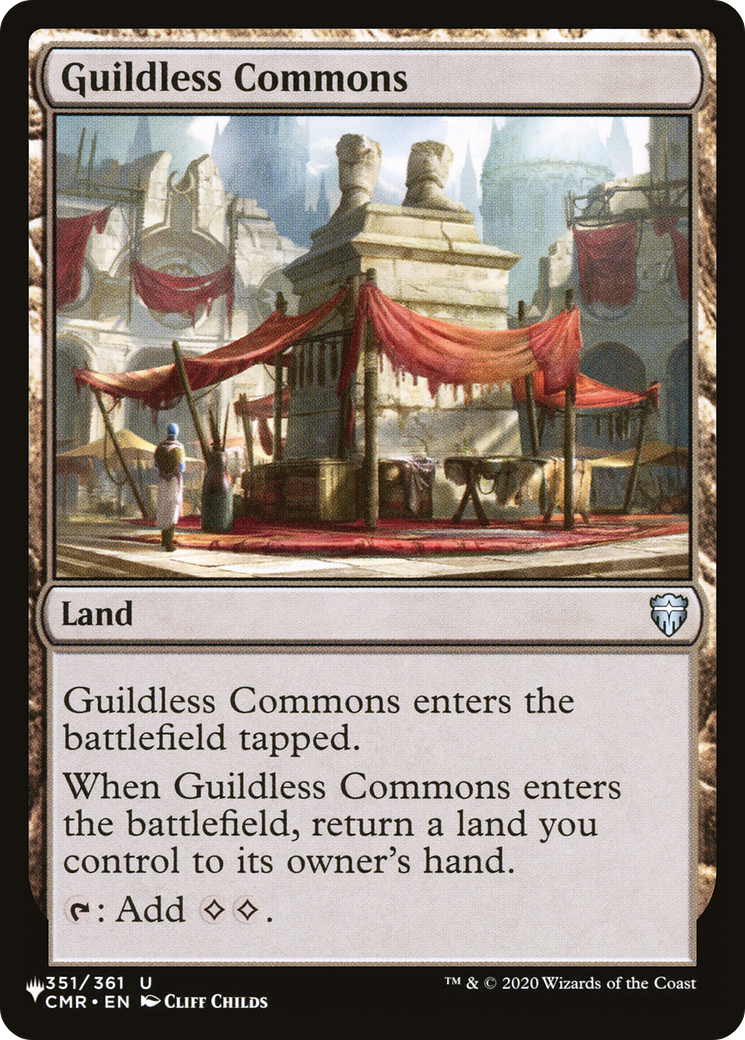 Guildless Commons [The List Reprints] | Chromatic Games