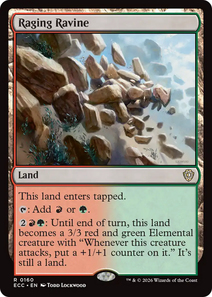 Raging Ravine [Lorwyn Eclipsed Commander] | Chromatic Games