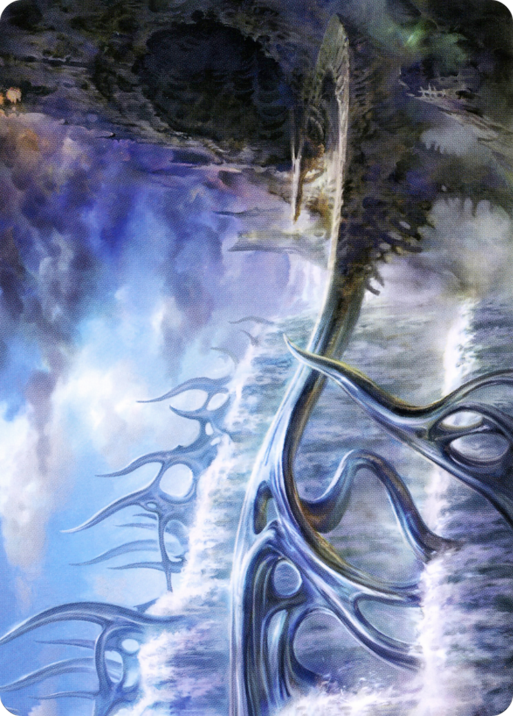 Mistvault Bridge Art Card [Modern Horizons 2 Art Series] | Chromatic Games