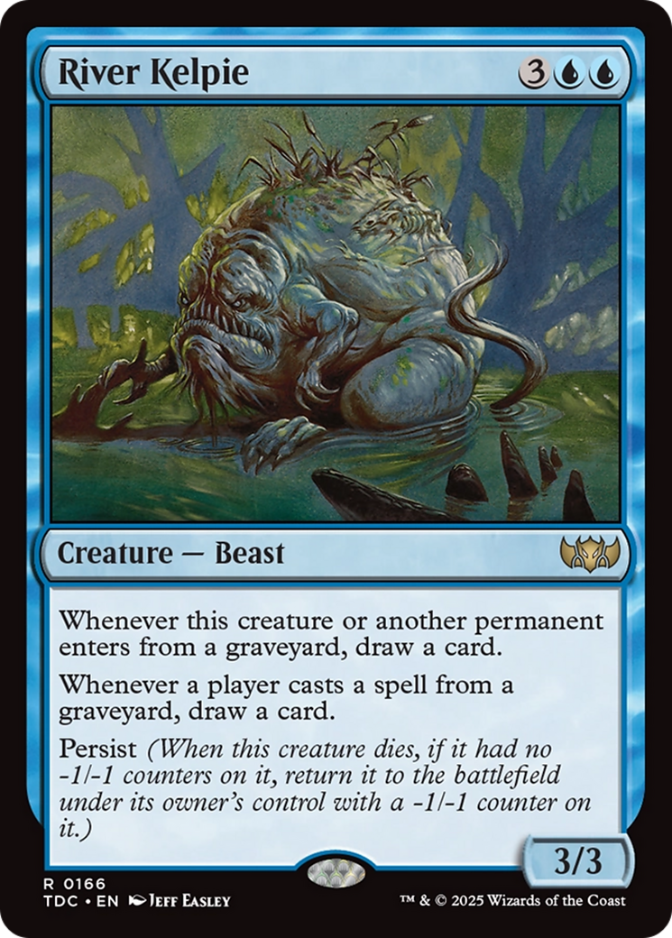 River Kelpie [Tarkir: Dragonstorm Commander] | Chromatic Games