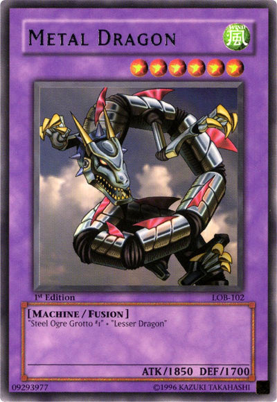 Metal Dragon [LOB-102] Rare | Chromatic Games