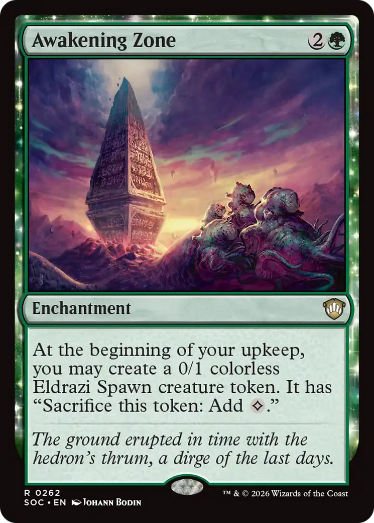 Awakening Zone [Secrets of Strixhaven Commander] | Chromatic Games