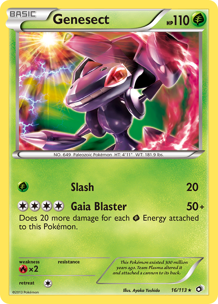 Genesect (16/113) [Black & White: Legendary Treasures] | Chromatic Games