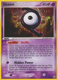 Unown (Z) (Z/28) [EX: Unseen Forces] | Chromatic Games