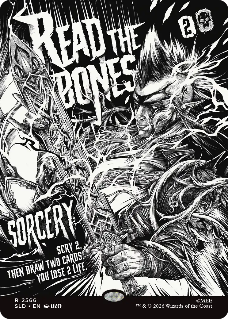 Read the Bones (2566) [Secret Lair Drop Series] | Chromatic Games