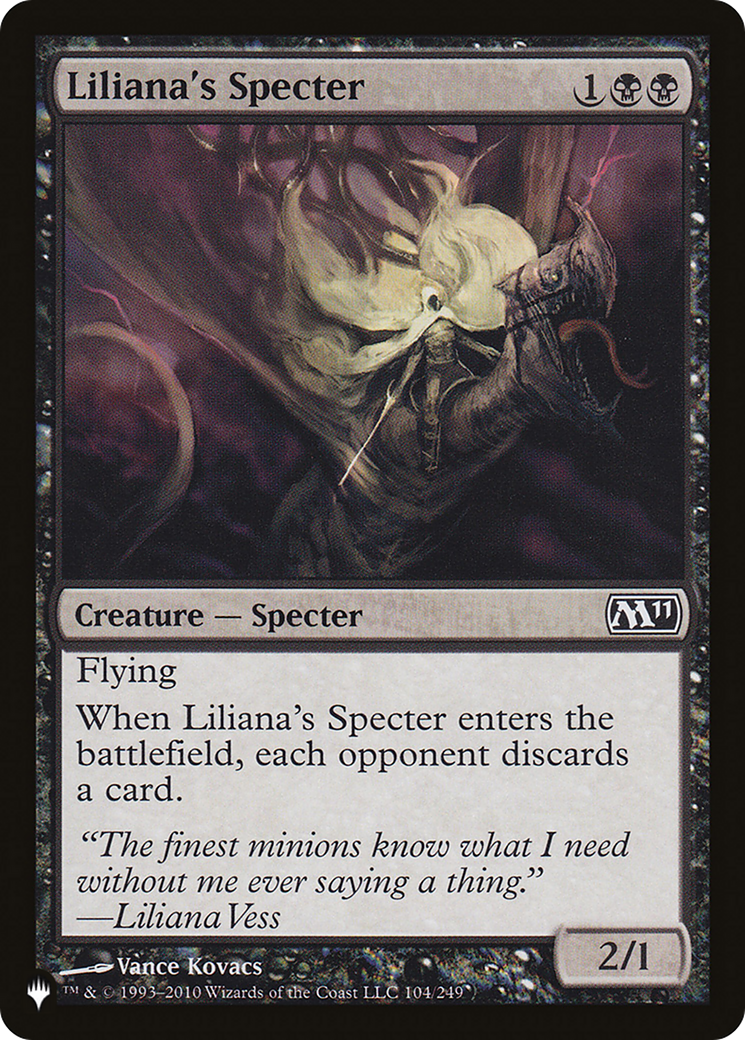 Liliana's Specter [The List Reprints] | Chromatic Games