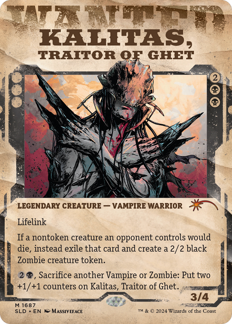 Kalitas, Traitor of Ghet [Secret Lair Drop Series] | Chromatic Games