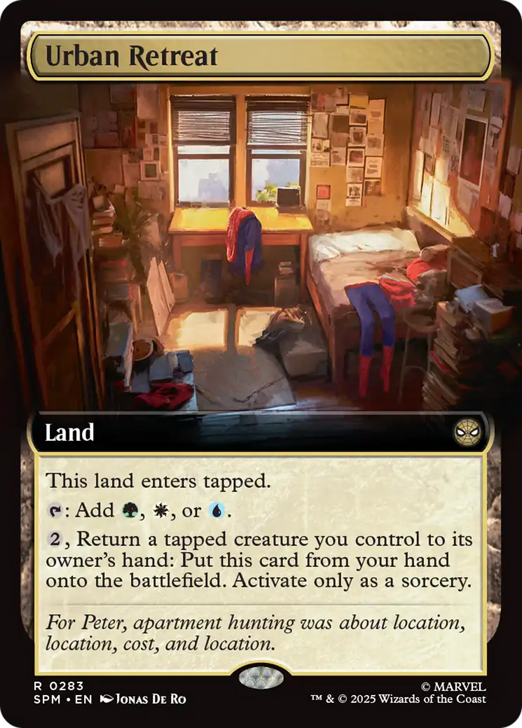 Urban Retreat (Extended Art) [Marvel's Spider-Man] | Chromatic Games