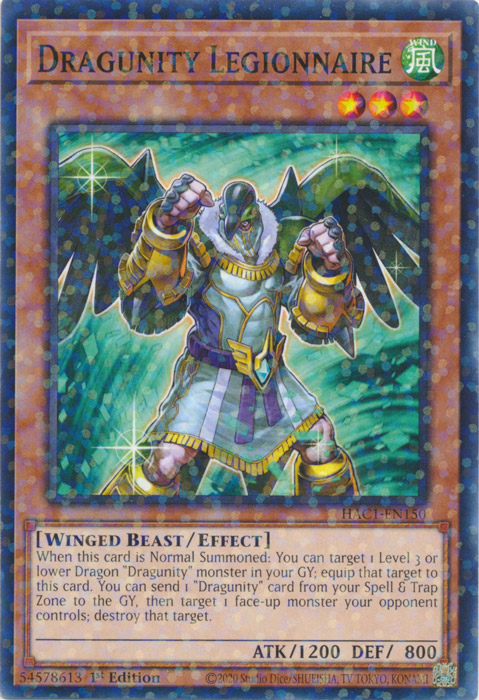 Dragunity Legionnaire (Duel Terminal) [HAC1-EN150] Common | Chromatic Games