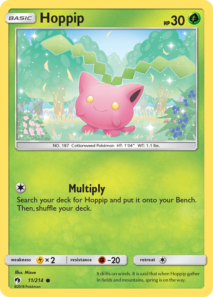 Hoppip (11/214) [Sun & Moon: Lost Thunder] | Chromatic Games