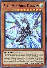 Blue-Eyes Solid Dragon (Blue) [LDS2-EN014] Ultra Rare | Chromatic Games