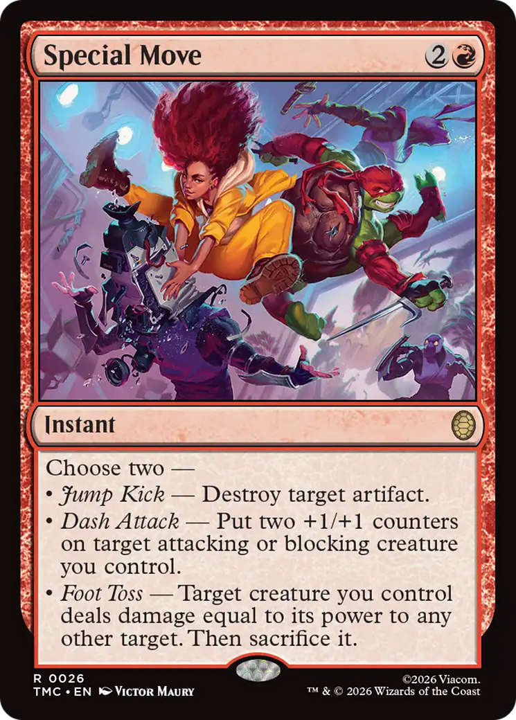 Special Move [Teenage Mutant Ninja Turtles Commander] | Chromatic Games