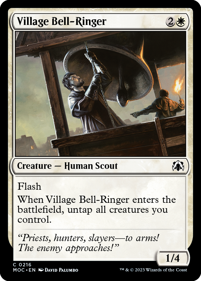 Village Bell-Ringer [March of the Machine Commander] | Chromatic Games