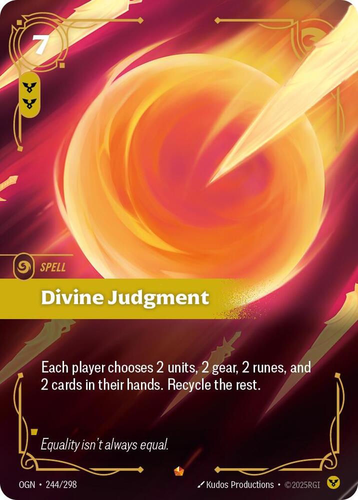 Divine Judgment 244/298 (Origins)  - Foil | Chromatic Games