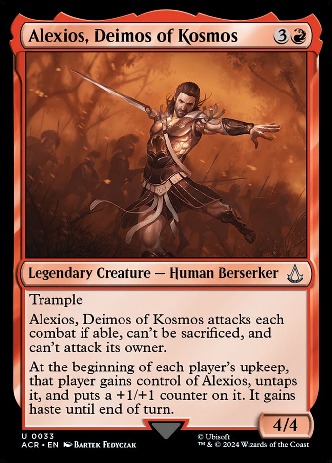 Alexios, Deimos of Kosmos 33 (Universes Beyond: Assassin's Creed)  | Chromatic Games
