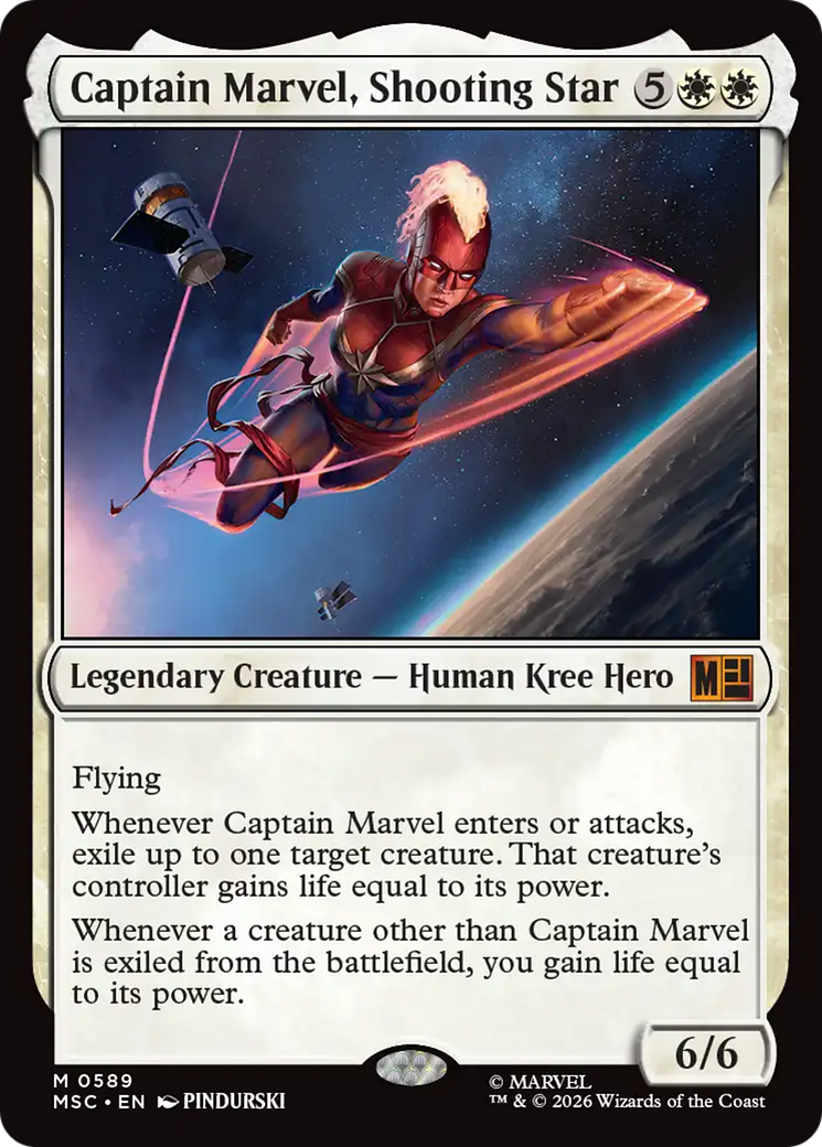 Captain Marvel, Shooting Star [Marvel Super Heroes Commander] | Chromatic Games