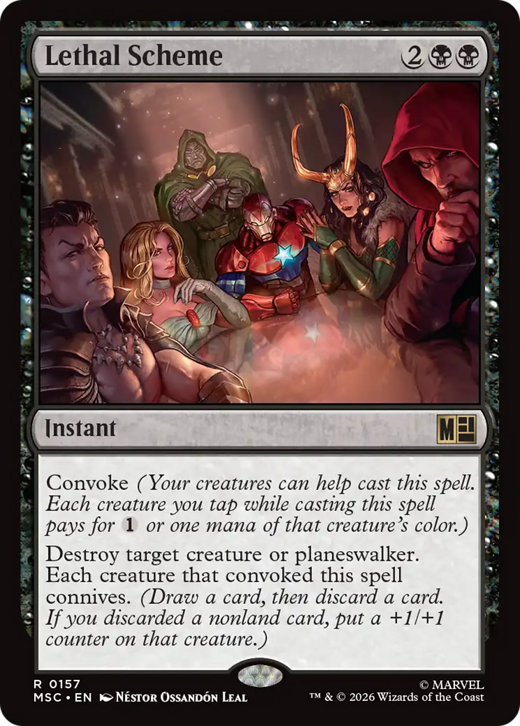 Lethal Scheme (Surge Foil) [Marvel Super Heroes Commander] | Chromatic Games