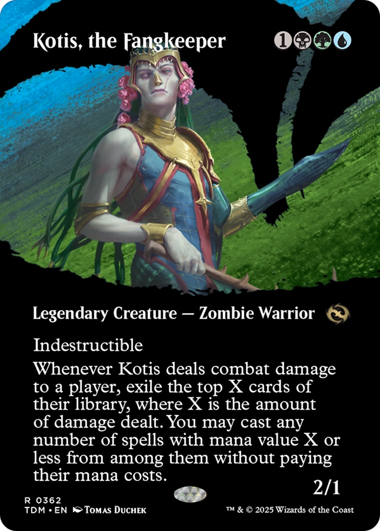Kotis, the Fangkeeper (Borderless) [Tarkir: Dragonstorm] | Chromatic Games