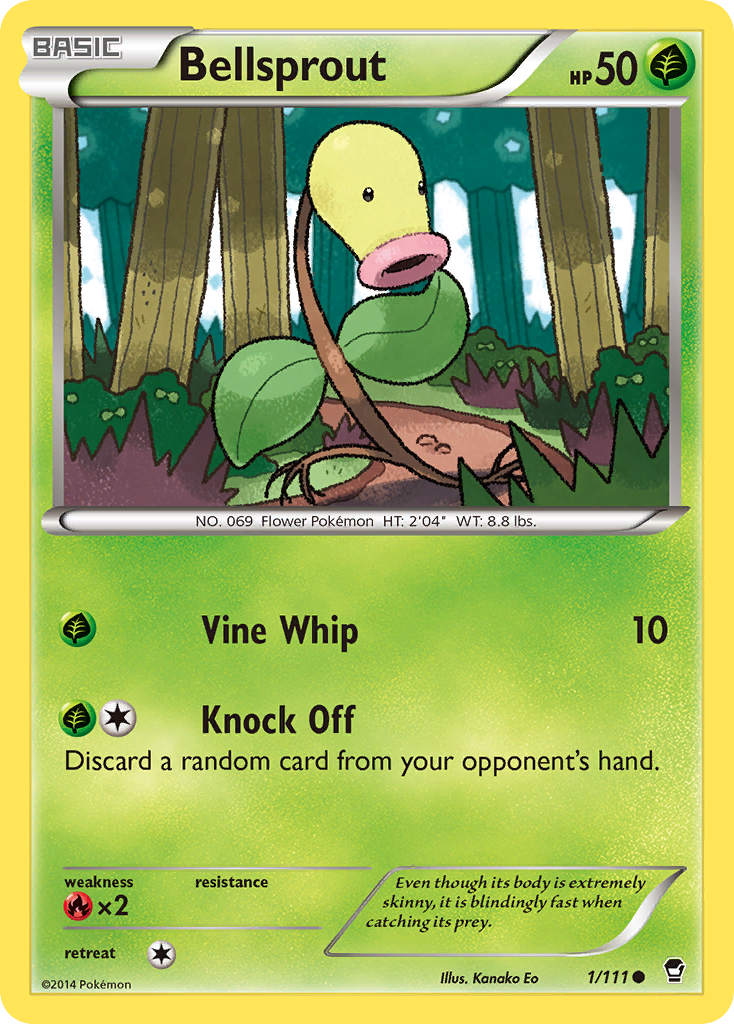 Bellsprout (1/111) [XY: Furious Fists] | Chromatic Games