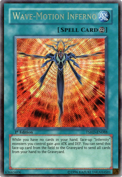 Wave-Motion Inferno [TSHD-EN088] Secret Rare | Chromatic Games