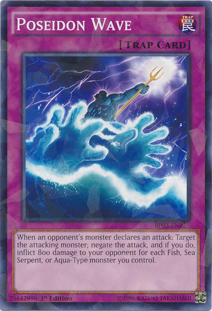 Poseidon Wave [BP03-EN223] Shatterfoil Rare | Chromatic Games