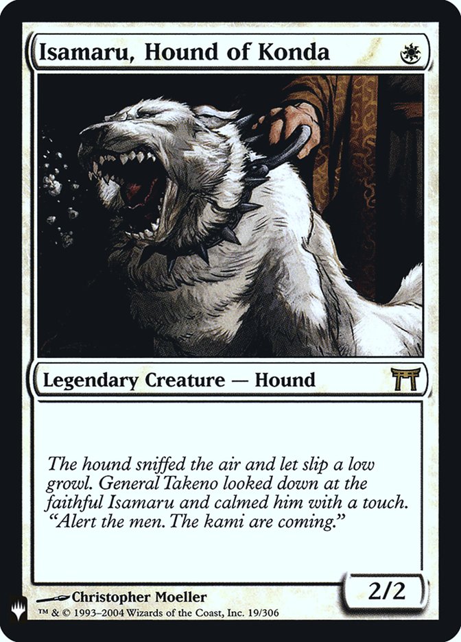 Isamaru, Hound of Konda [Mystery Booster] | Chromatic Games