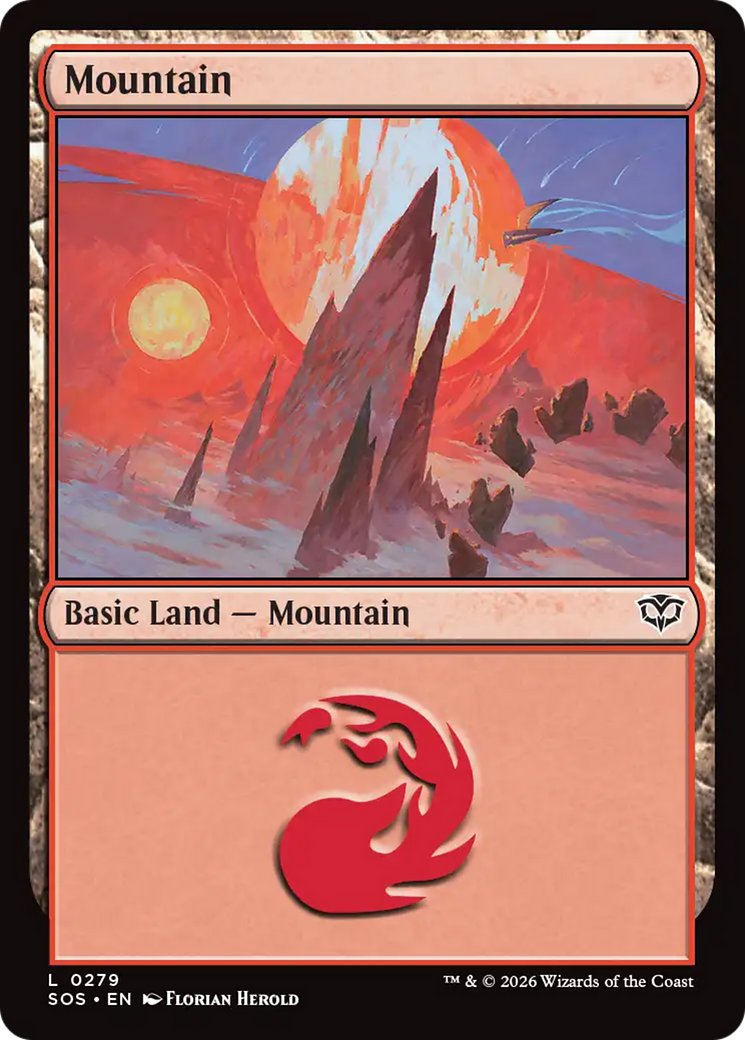 Mountain (0279) [Secrets of Strixhaven] | Chromatic Games