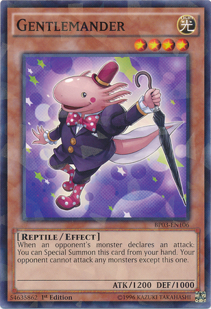 Gentlemander [BP03-EN106] Shatterfoil Rare | Chromatic Games